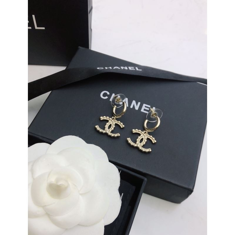 Ch*el earrings